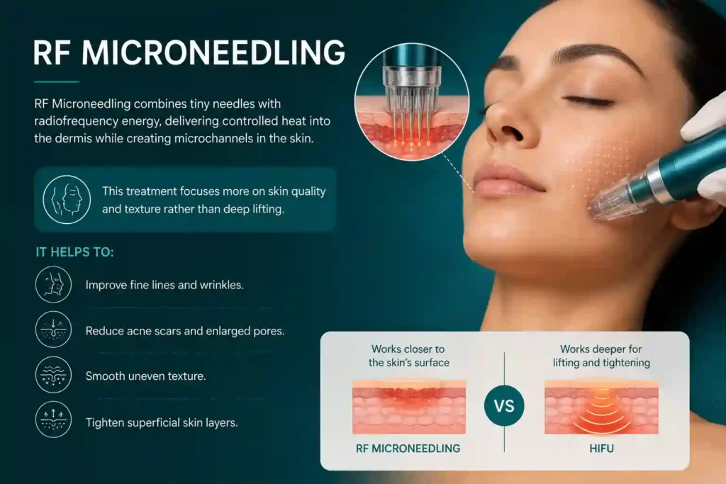 What Does RF Microneedling Do That HIFU Alone Cannot Great Missenden